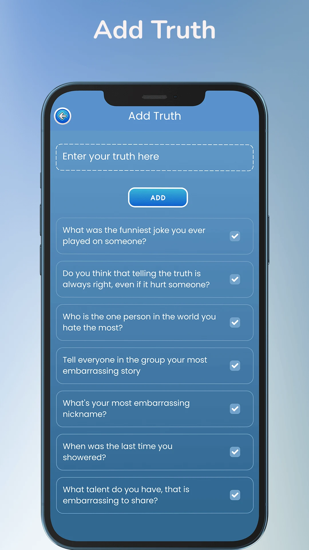 Truth or Dare -Spin the Bottle screenshot