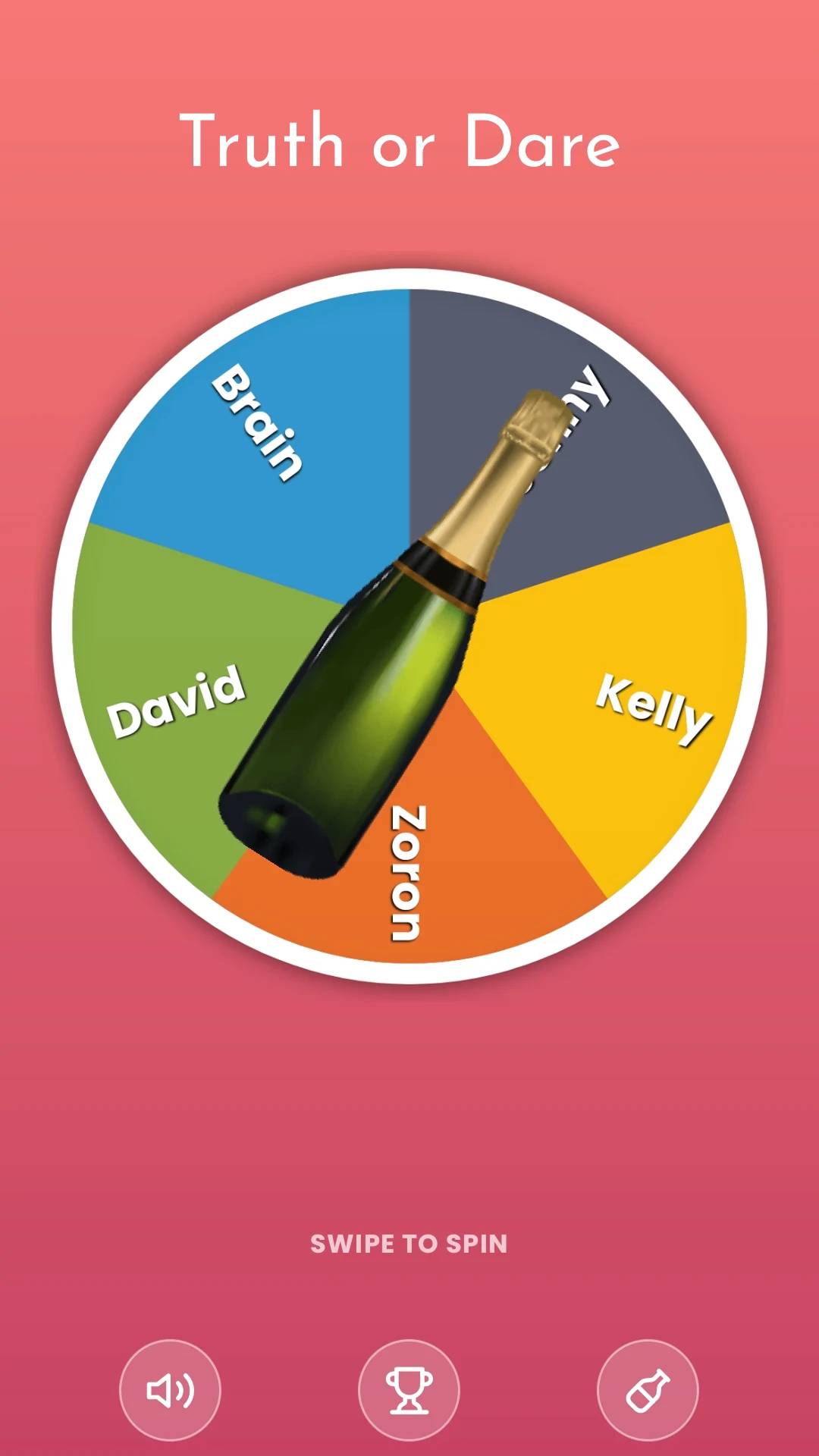 Truth or Dare: Spin the Bottle screenshot