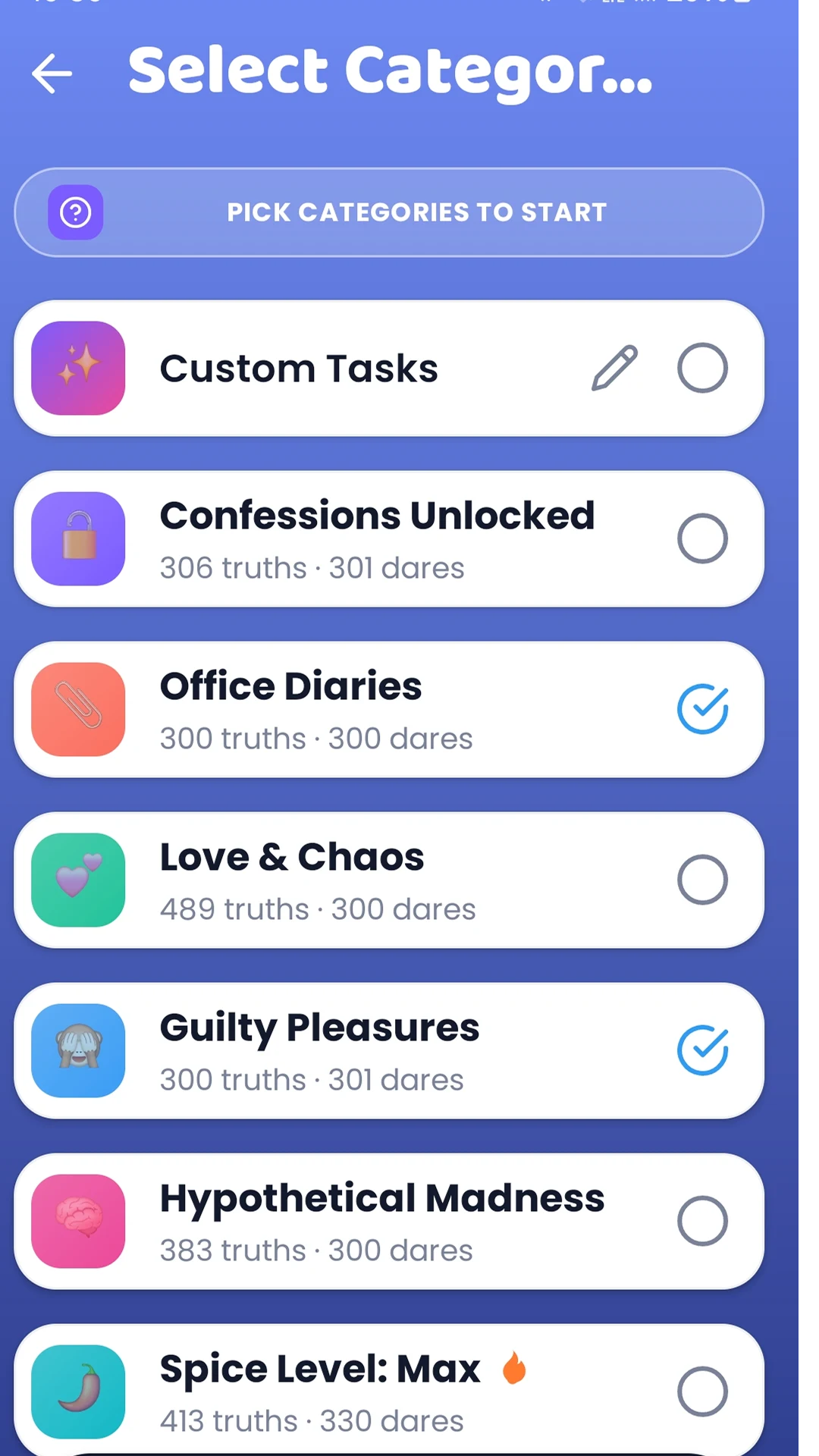 Truth or Dare: Spin the Bottle screenshot